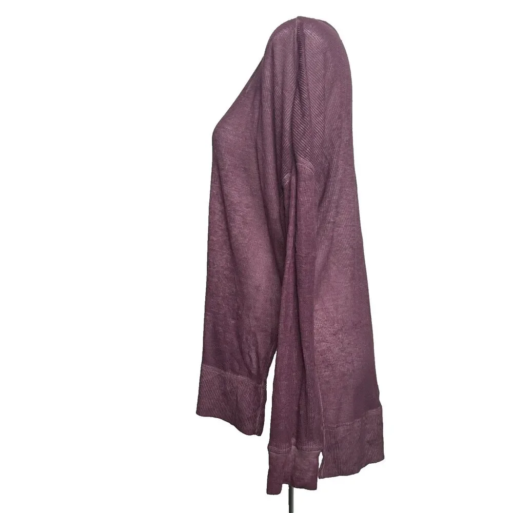 Z Supply Emerson Thermal M Whimsigoth 90s Grunge Boho-Chic Loungewear Gorpcore
